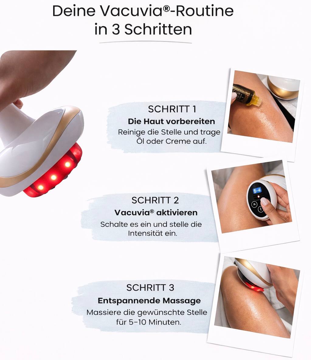 Elektrisches Vakuum-Massagegerät mit Wärme